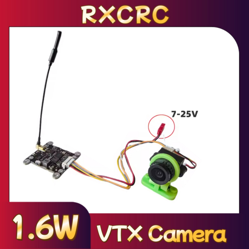 RXCRC 5.8G وحدة 48CH 1.6W VTX  - مراجعة Fpv Drone Transmitter وسعره