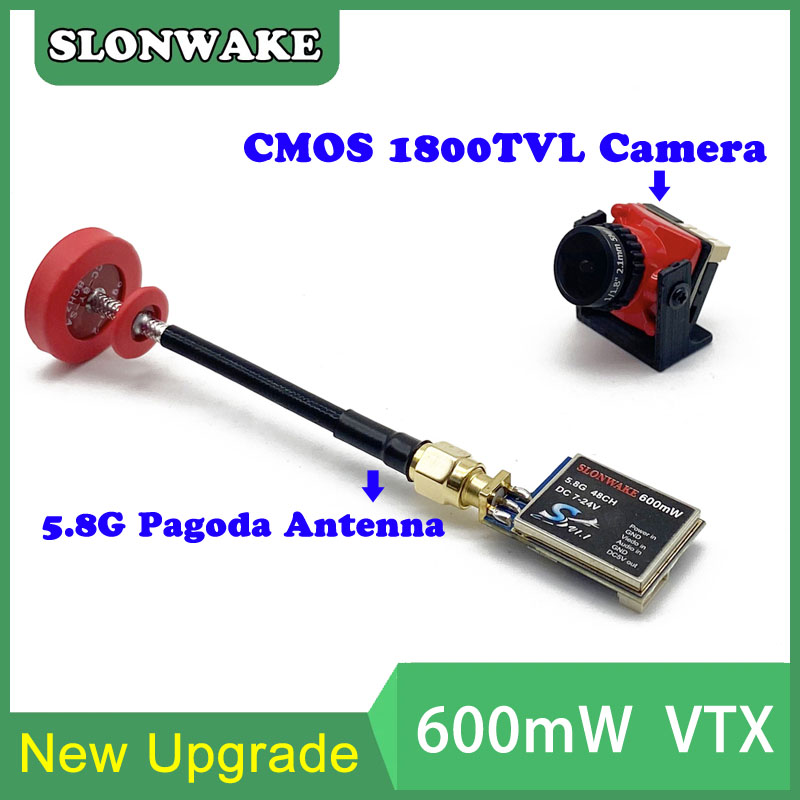 جاهز للاستخدام 5.8G 48CH 600mW - مراجعة Fpv Drone Transmitter وسعره