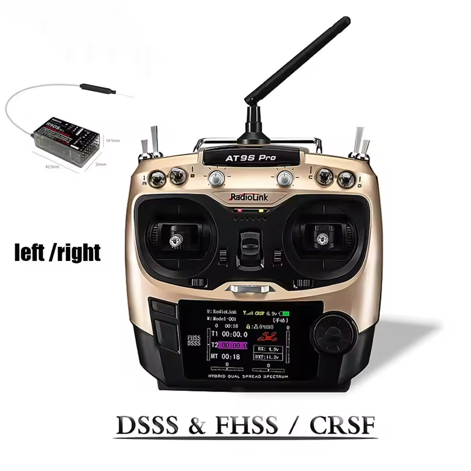 جهاز إرسال راديو Radiolink AT9 - مراجعة Fpv Drone Transmitter وسعره